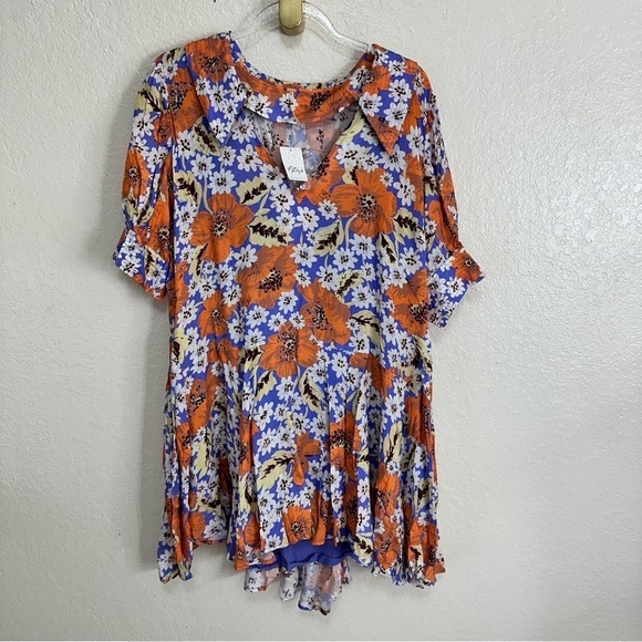 New FREE PEOPLE Sugar Crush Mini Dress size L - Picture 3 of 6